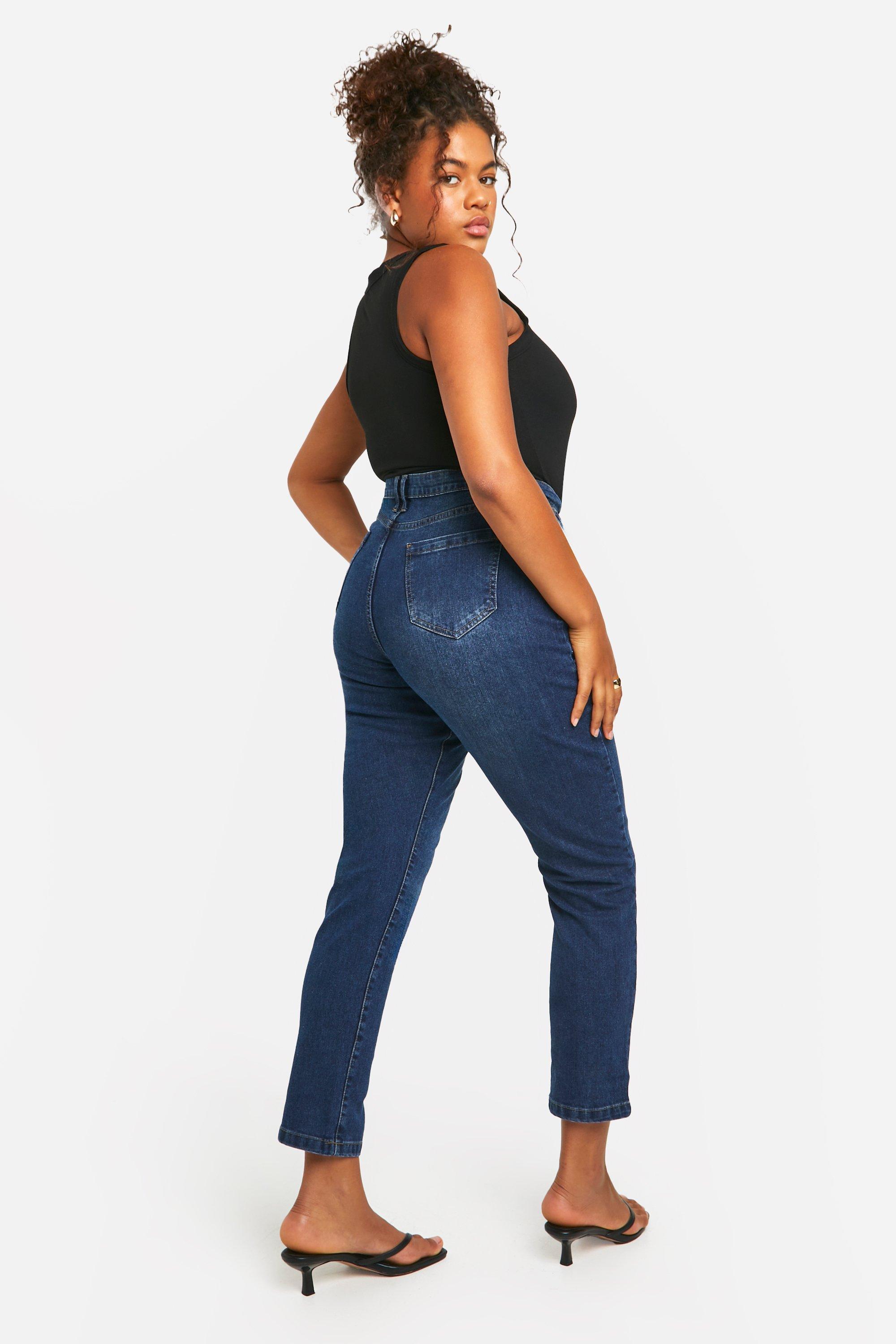 Women's plus sales stretch jeans